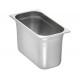 Stainless steel bin 201 - GN 1/3 - 325x176x200 mm